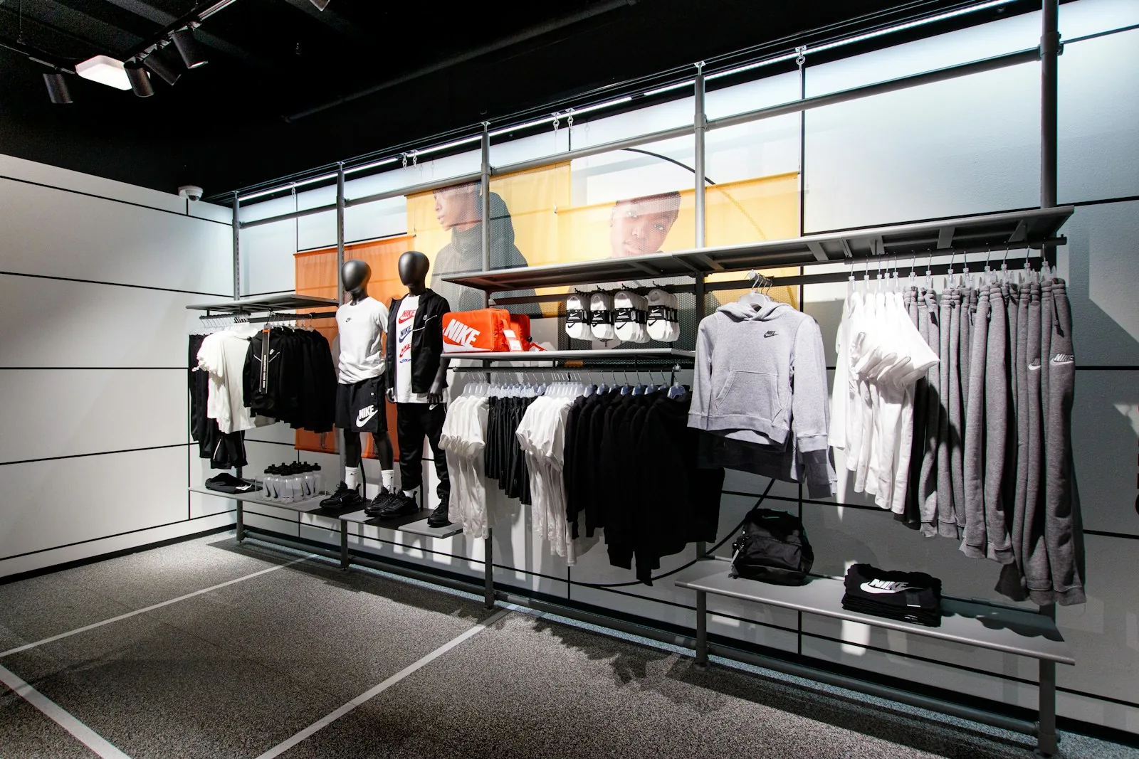 athletic wear apparel shopping