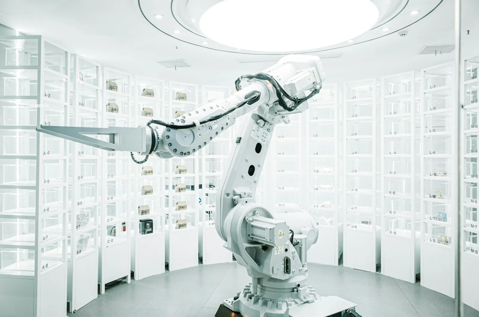 automated robotic warehouse shelving systems