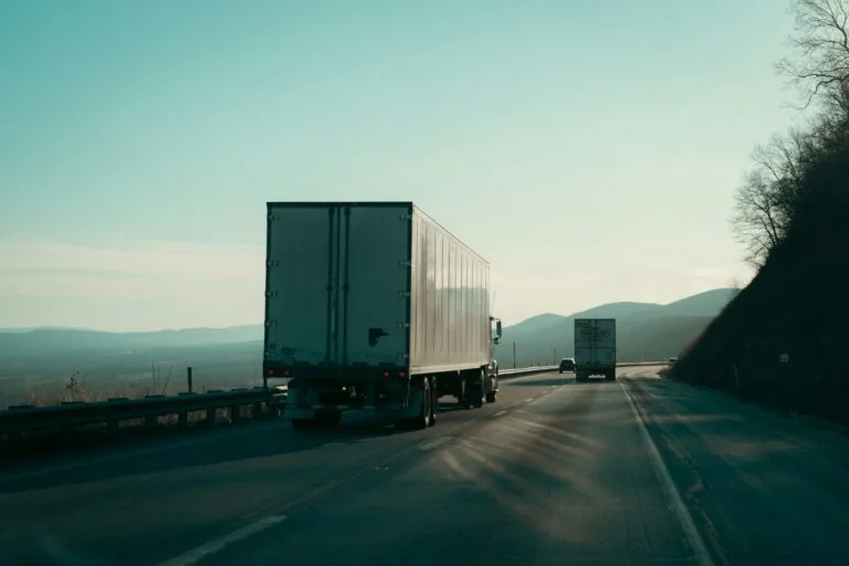autonomous delivery truck highway logistics