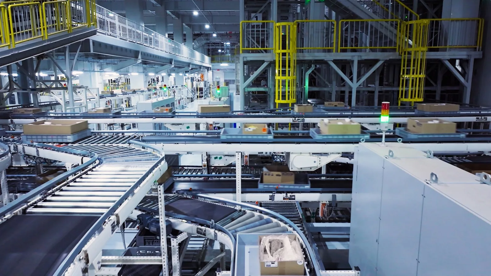 conveyor belt sorting automation