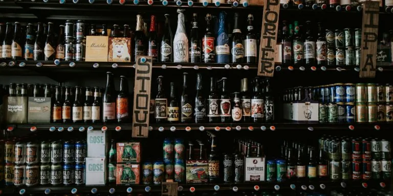 craft non-alcoholic beer shelf retail