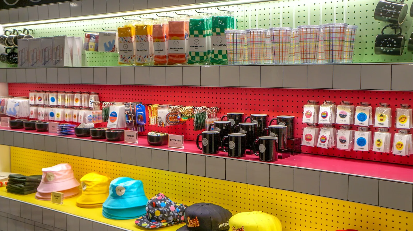 curated retail merchandise displays