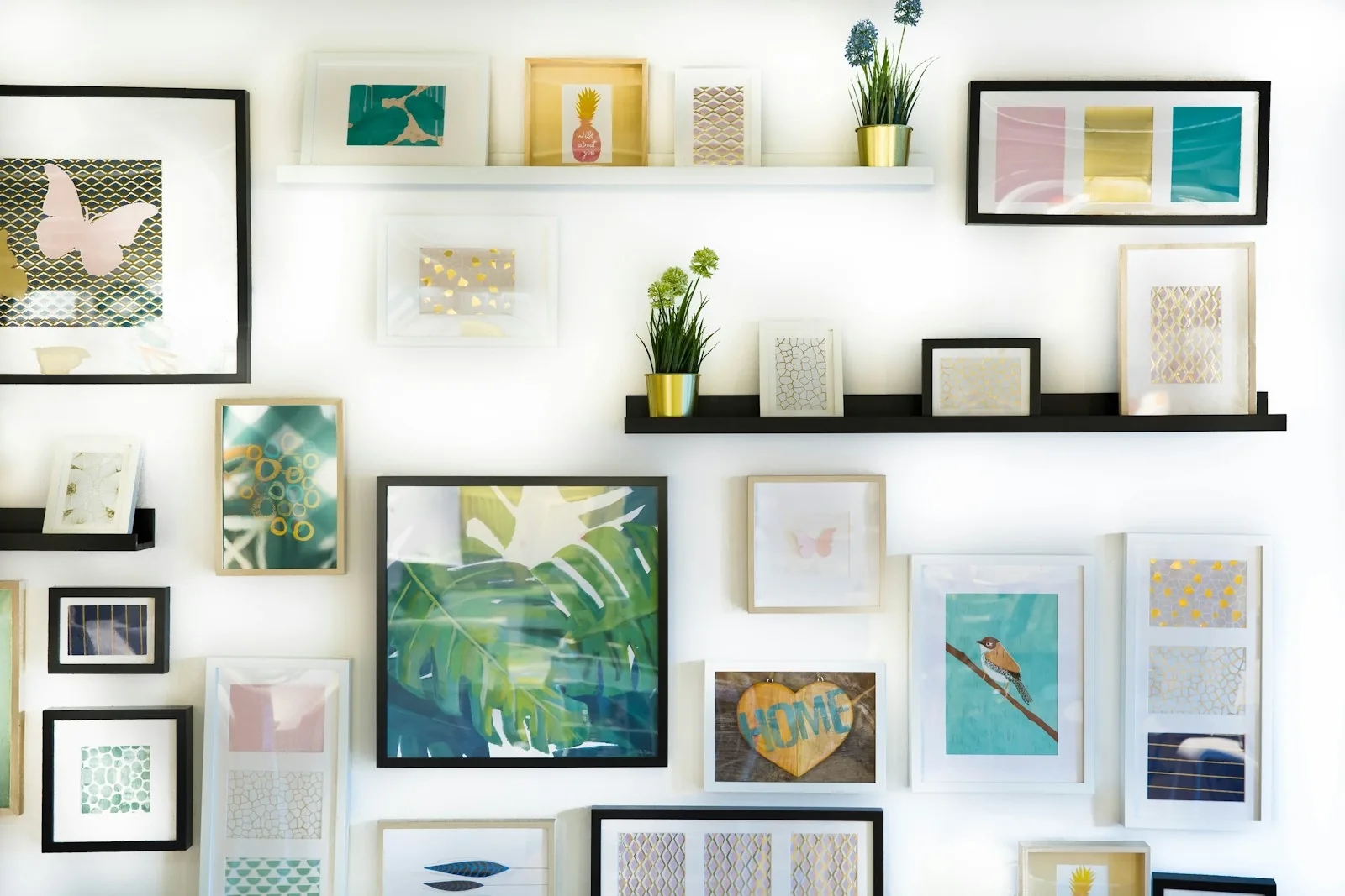 custom frame wall preview design
