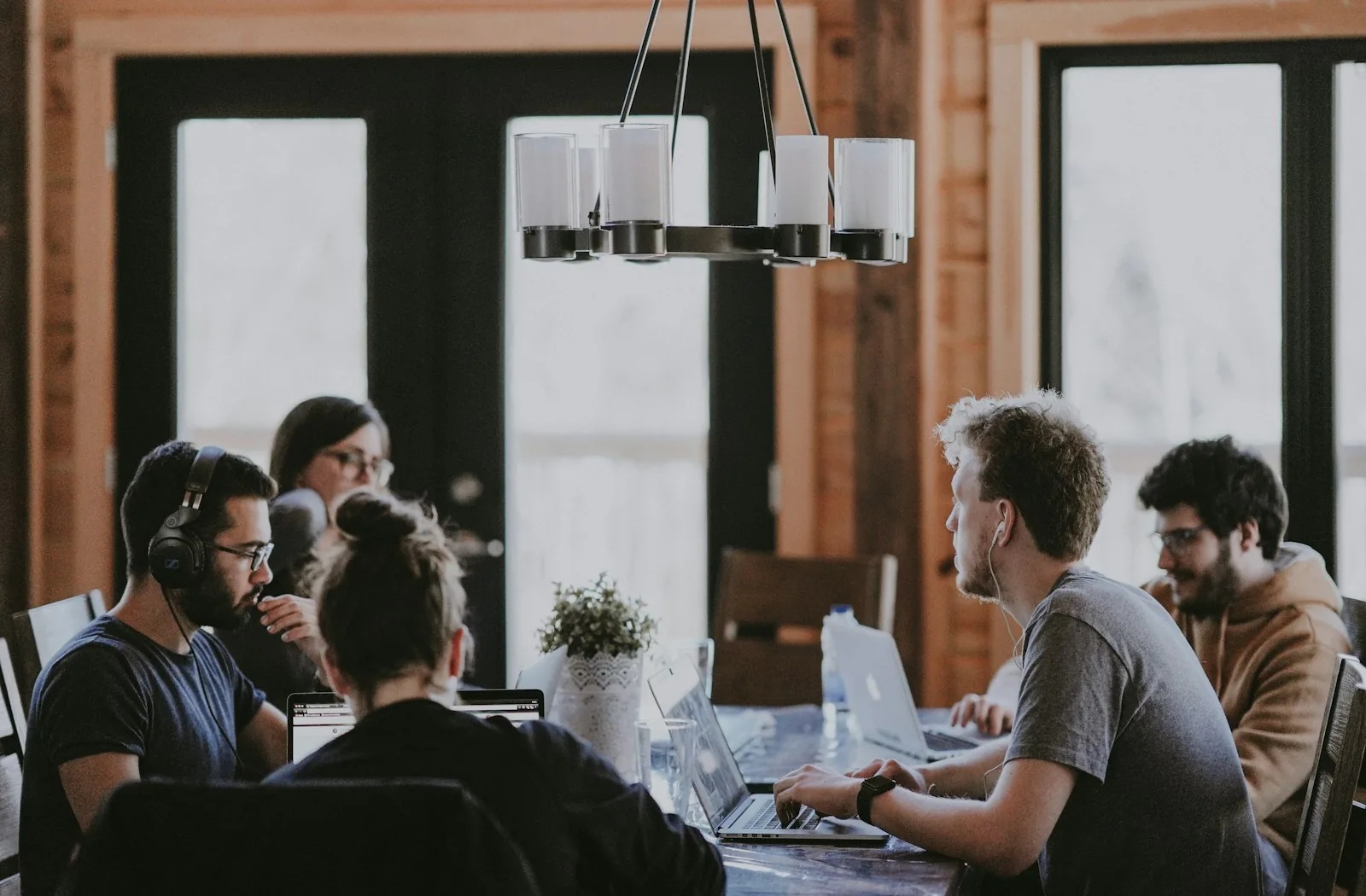 diverse product review team meeting