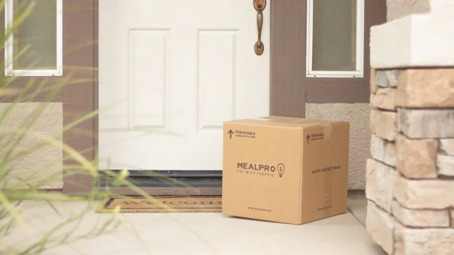 fast delivery package arrival