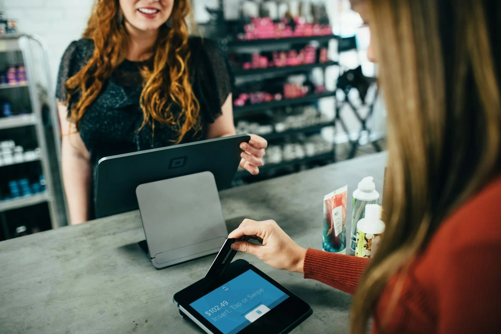 female customer loyalty rewards
