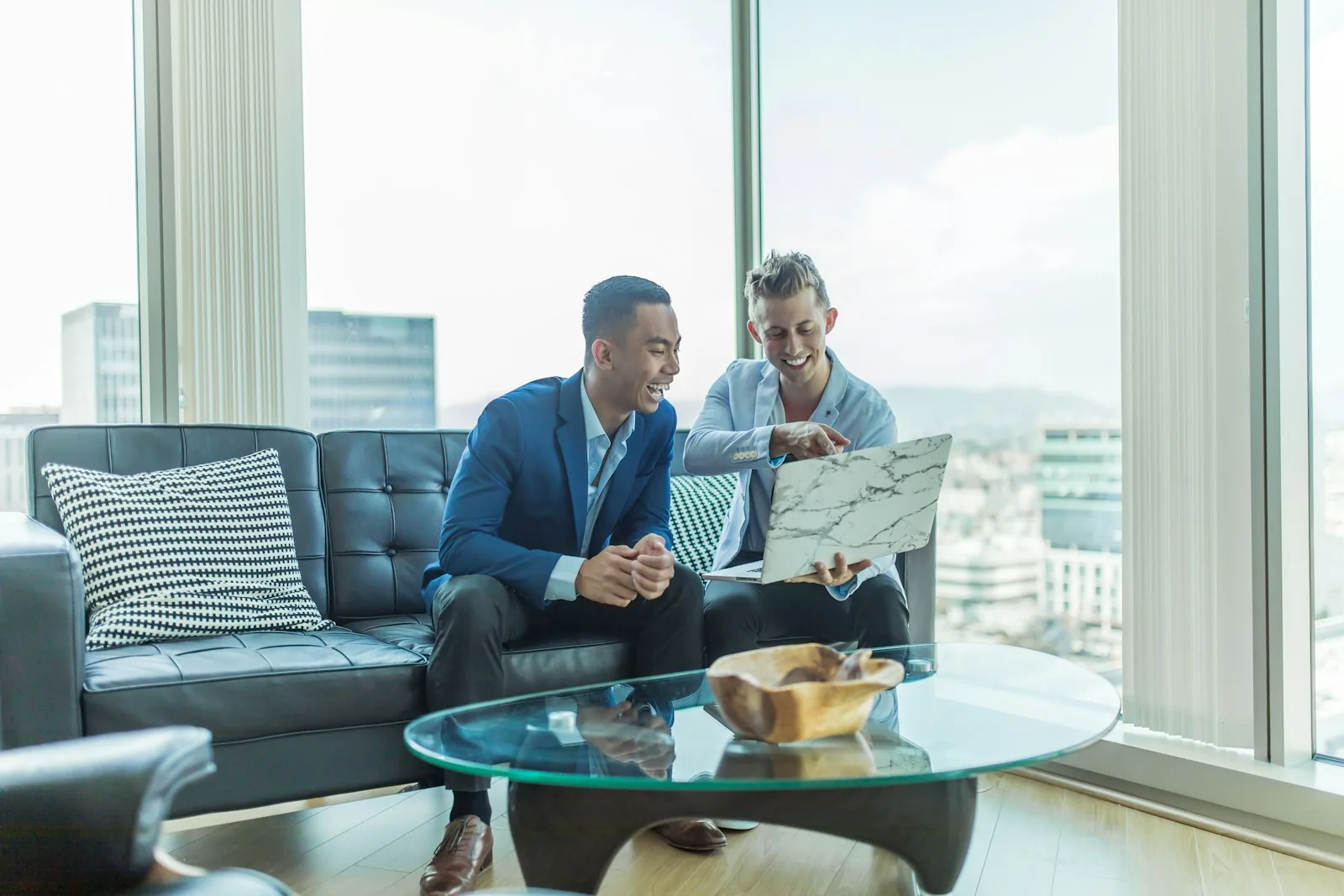 financial advisor discussing savings account