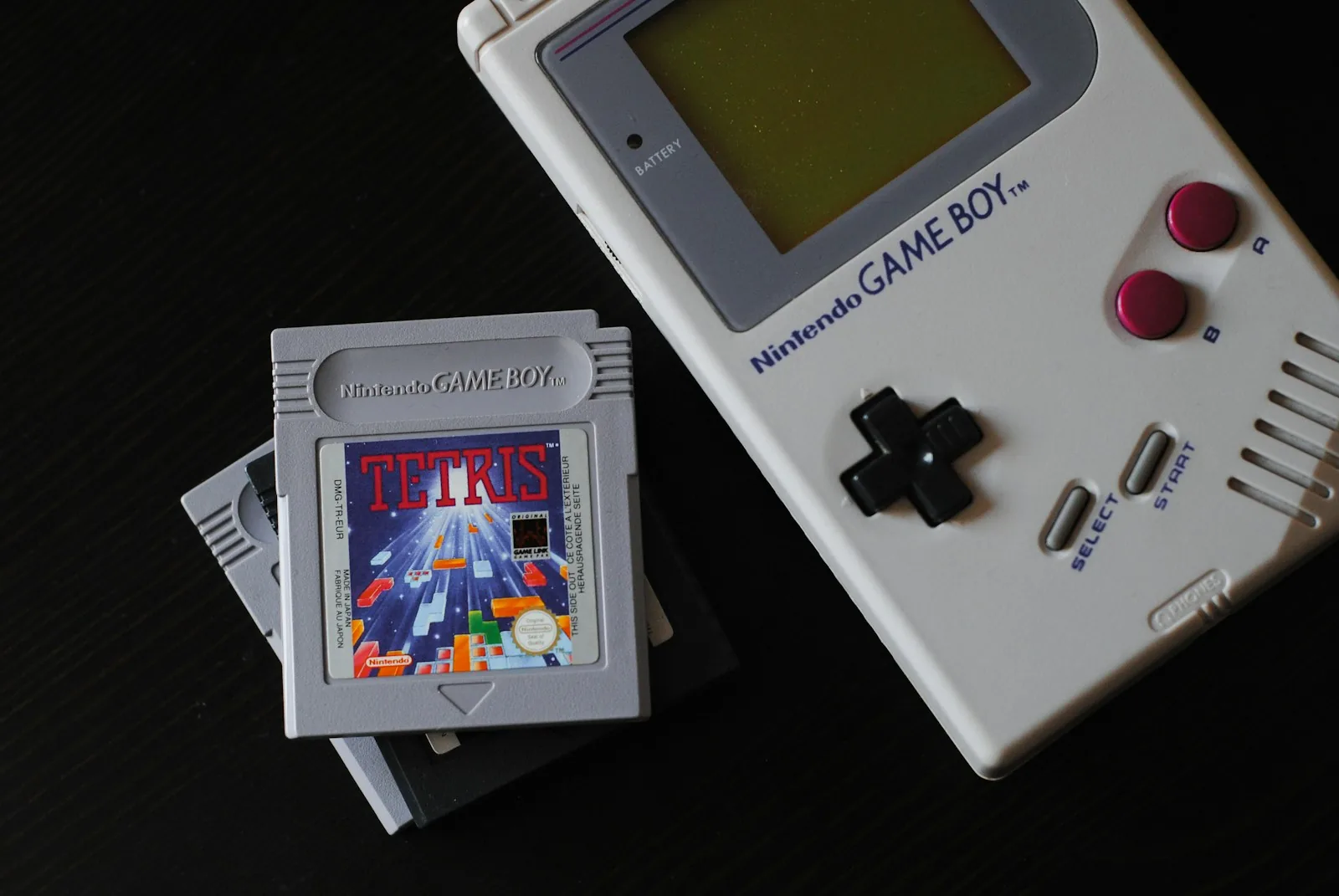 Game Boy original cartridge collection
