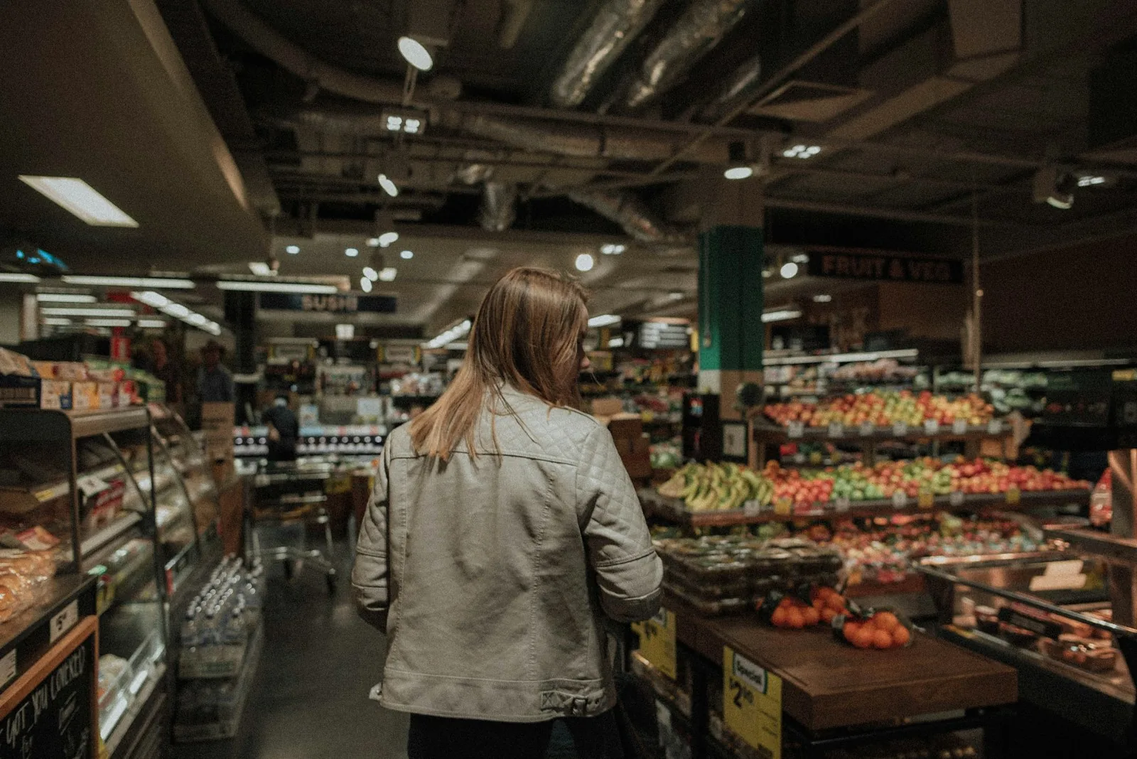 grocery store shopping inflation