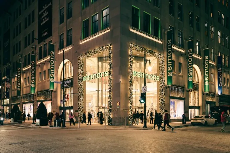 holiday shopping department store
