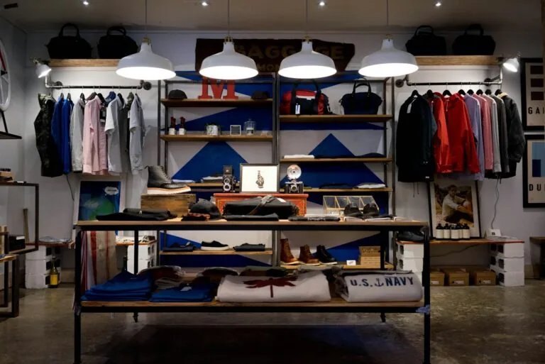 modern fashion retail store interior