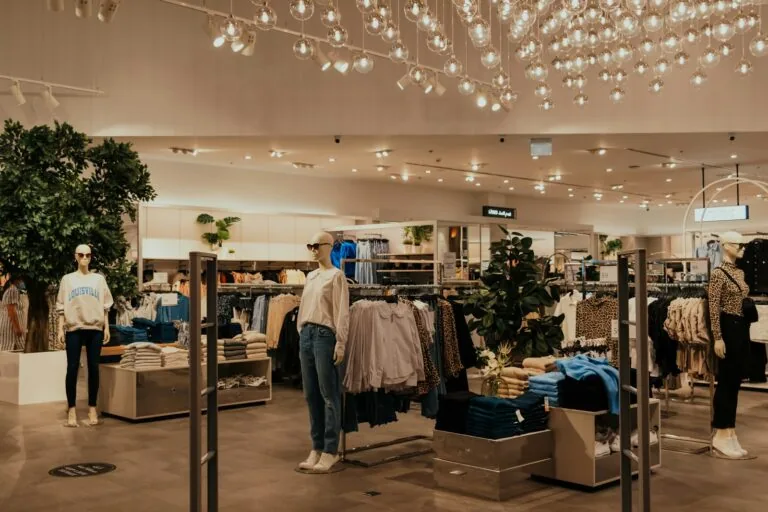 modern retail store shopping