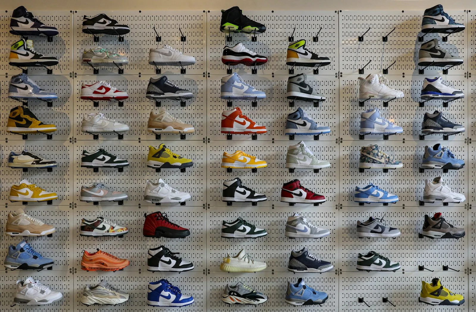 modern shoe and athletic wear store