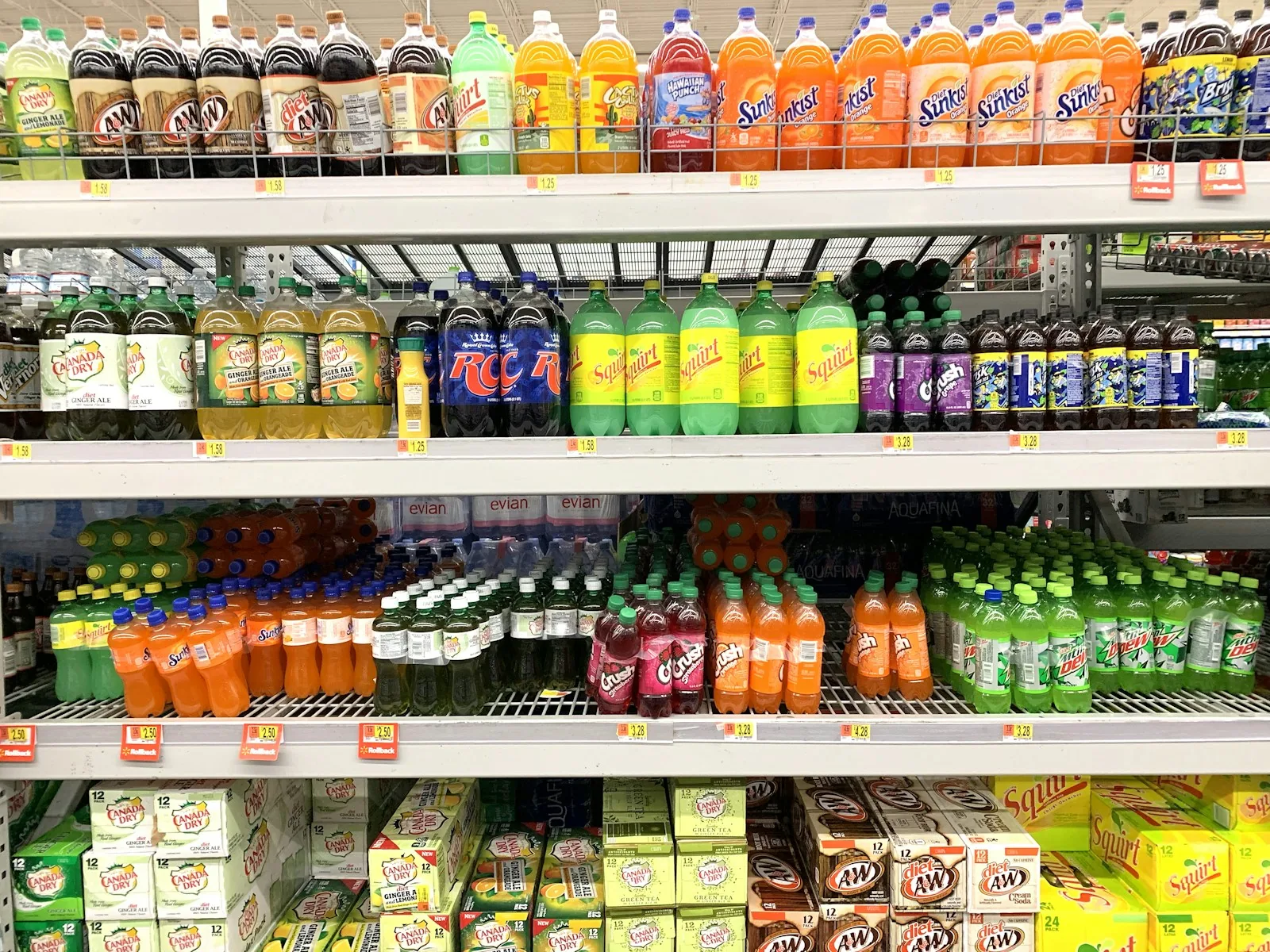 new product display retail shelf