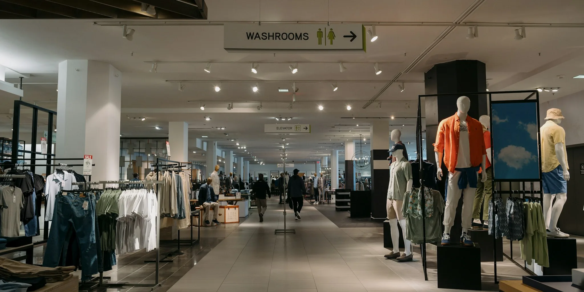 retail shopping department store