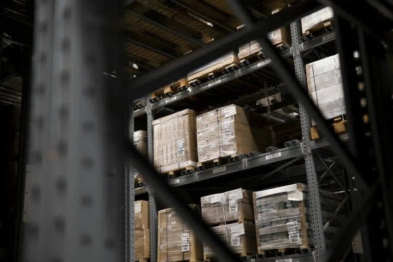 retail warehouse inventory boxes