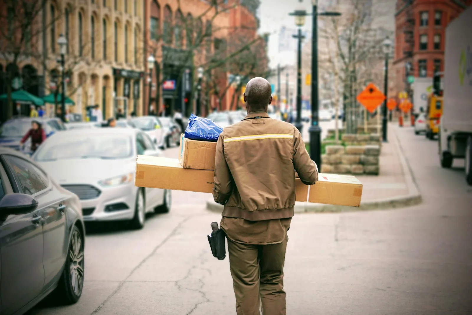 same day delivery package arrival