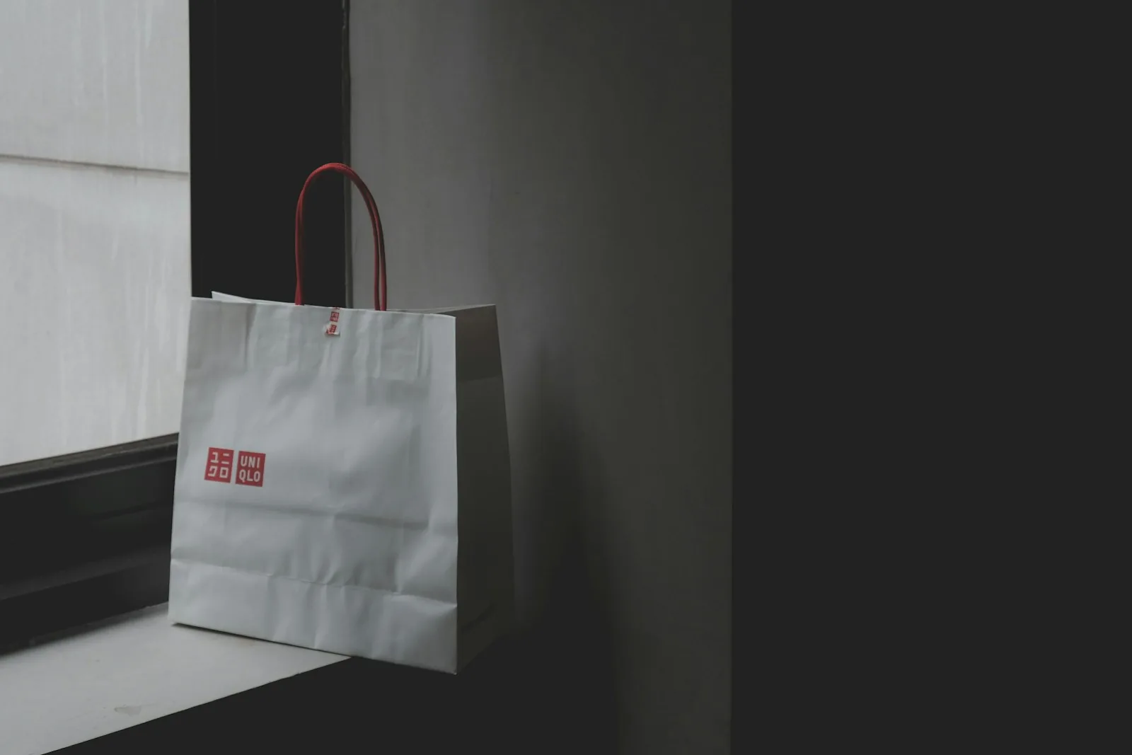 shopping bags and retail merchandise