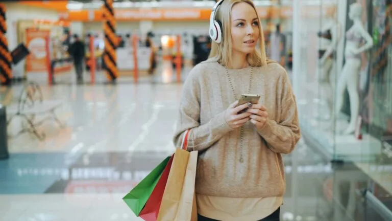 shopping retail store customer