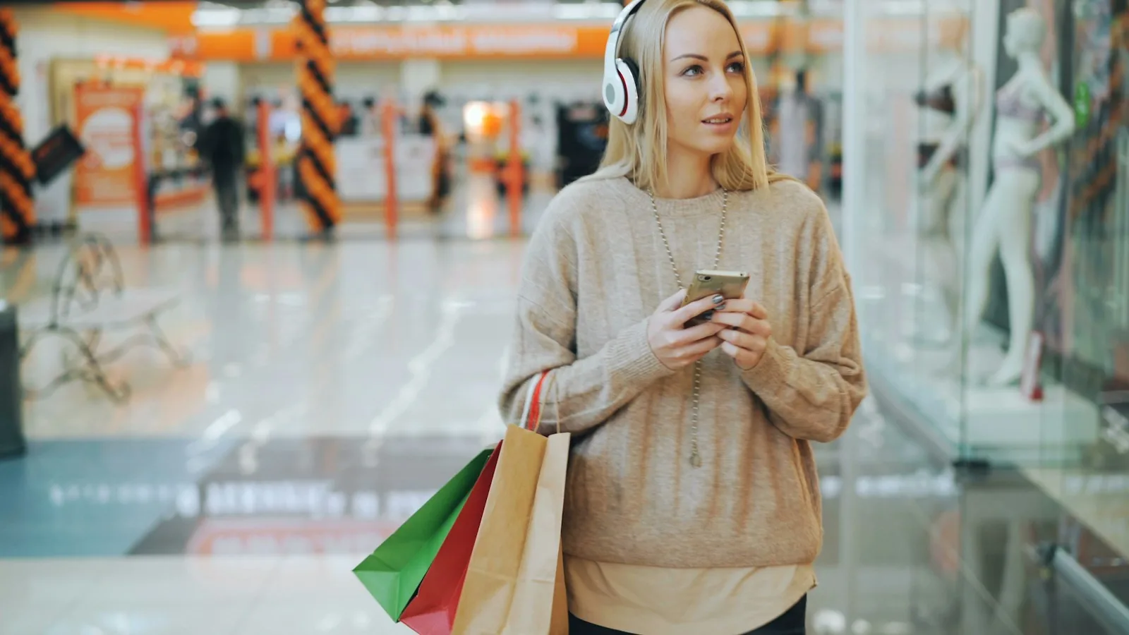 shopping retail store customer