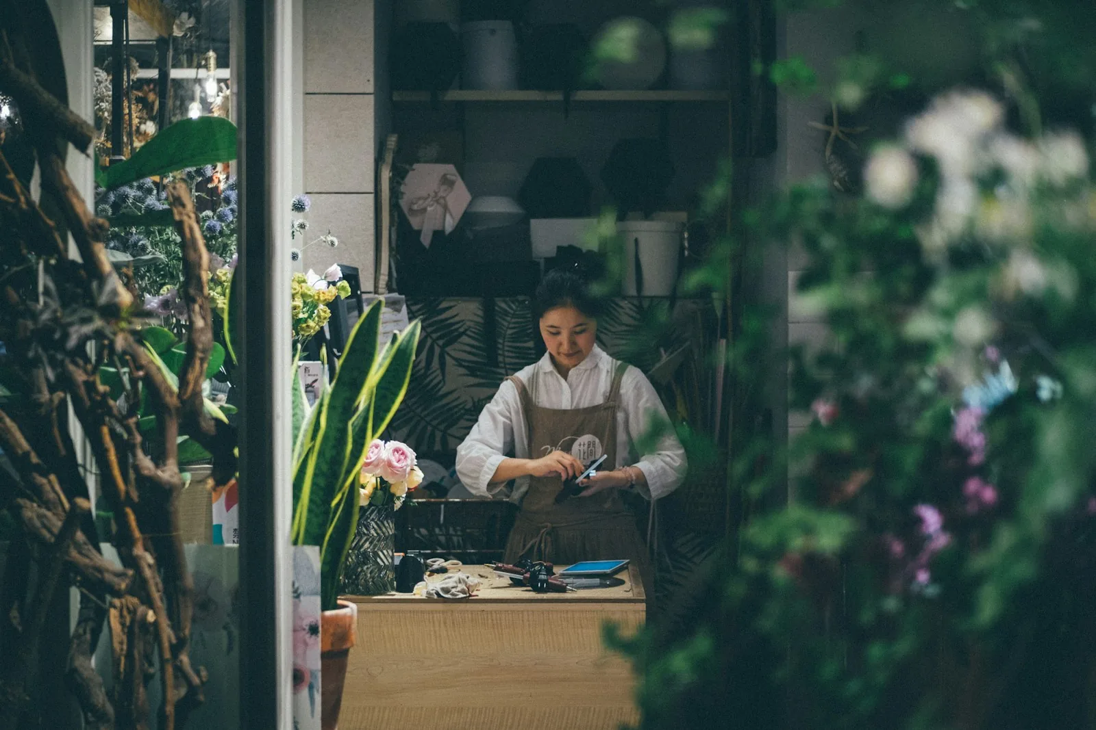 small business retail store owner