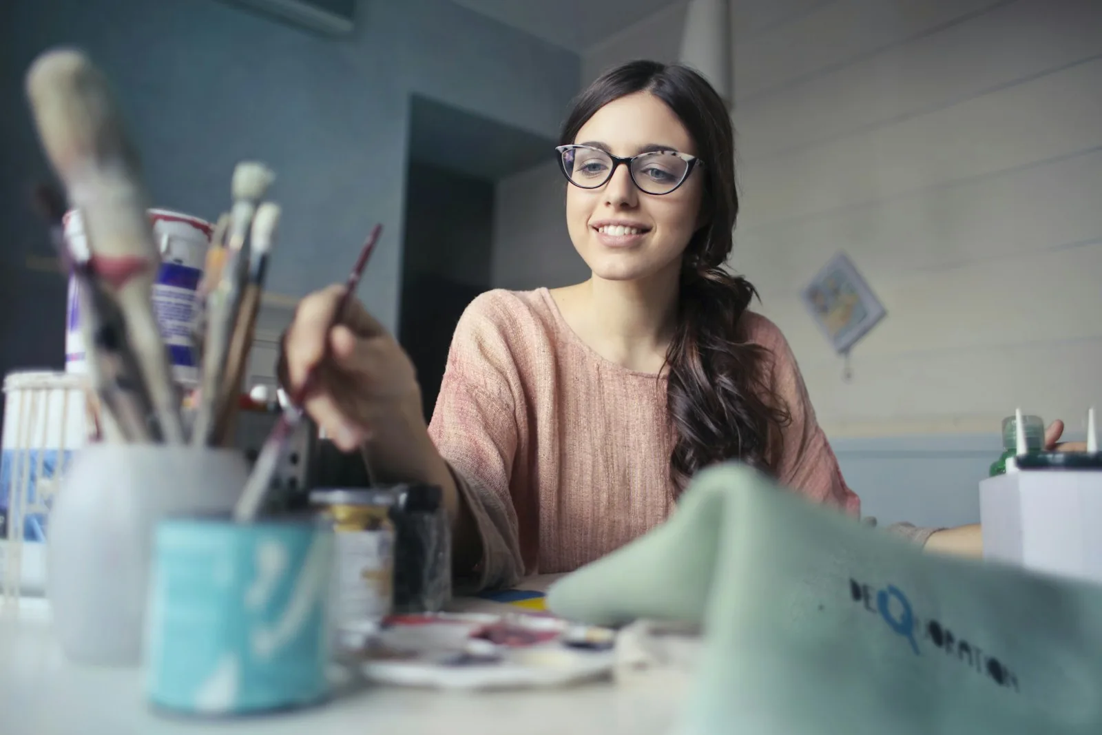 women creative professional confidence